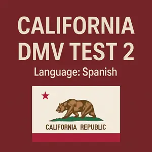 CA DMV Class C Practice Test in Spanish